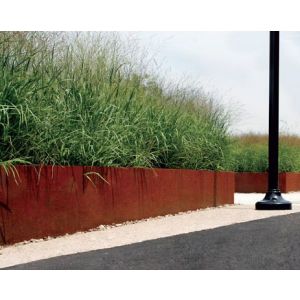 Adezz CARREZ Cortenstalen Plantenbak 300x100x40 cm zonder bodem