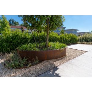 Adezz ELLIPSE Cortenstalen Plantenbak 280x160x60 cm