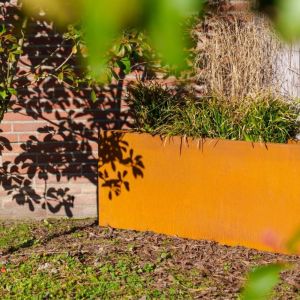 Adezz TRIANGLE Cortenstalen Plantenbak 140x140x40 cm