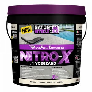 Alliance Gator Nitro X fijn Vanille (emmer á 12,5 kg)