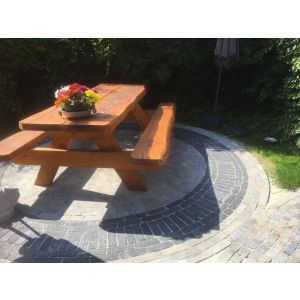 Trommel Dikformaat 6 cm Antraciet