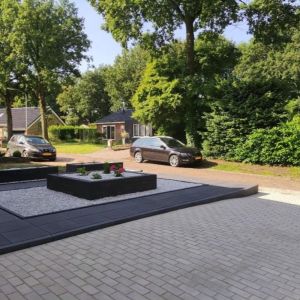 Betonstraatsteen 21x10,5x6 cm Grijs komo