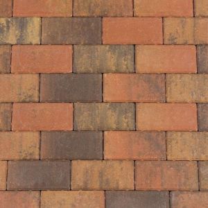 Betonstraatsteen 8 cm Bruin Genuanceerd KOMO - BKK - BSS