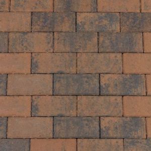 Betonstraatsteen 8 cm Bruin/Zwart KOMO - BKK - BSS