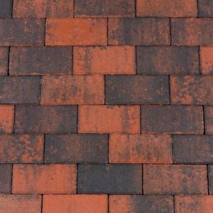 Betonstraatsteen 8 cm Rood/Zwart KOMO - BKK - BSS