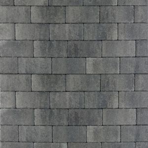 Betonstraatsteen Patio Brick 21x10,5x6 cm Nero/Grey
