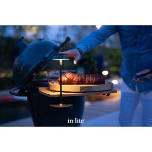in-lite SWAY TABLE Big Green Egg edition