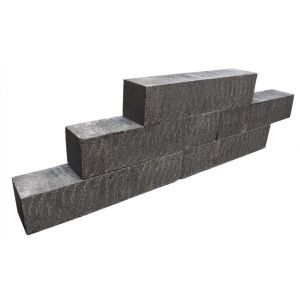 Blockstone 15x15x30 cm Black