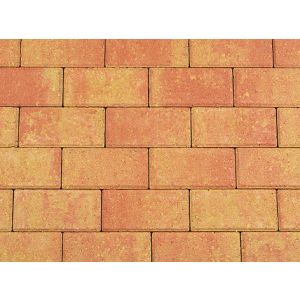 Betonstraatsteen 6 cm Terracotta/Geel - BKK - BSS