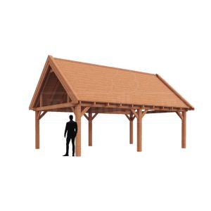 Buitenverblijf Zadeldak XXL 1035x700x500 cm (bxdxh) product