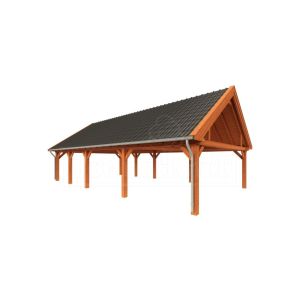 Buitenverblijf Zadeldak XXL 1270x700x500 cm (bxdxh) product