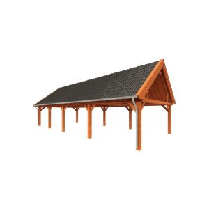 Buitenverblijf Zadeldak XXL 1375x595x490 cm (bxdxh) product