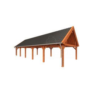 Buitenverblijf Zadeldak XXL 1540x595x490 cm (bxdxh) product