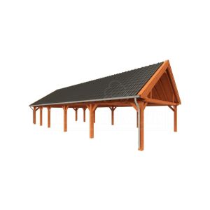 Buitenverblijf Zadeldak XXL 1630x700x500 cm (bxdxh) product