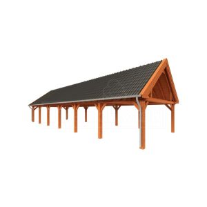Buitenverblijf Zadeldak XXL 1835x595x490 cm (bxdxh) product