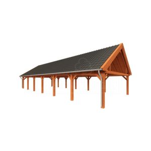 Buitenverblijf Zadeldak XXL 1835x700x500 cm (bxdxh) product