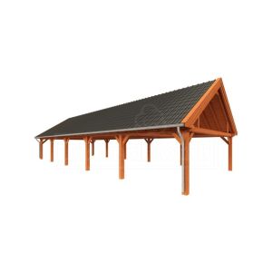 Buitenverblijf Zadeldak XXL 1865x700x500 cm (bxdxh) product