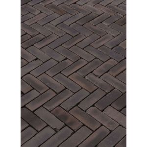 Dikformaat getrommeld 6 cm Iseo Antica (zwart-bruin)