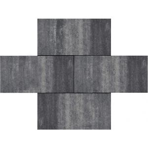 Castle Paving 30x60x4 cm Stirling is een betontegel die geschikt is voor een tuinpad en terras.