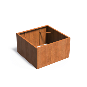 Adezz CARREZ Cortenstalen Plantenbak 140x140x80 cm zonder bodem