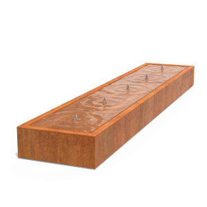 Adezz Cortenstalen Watertafel 500x100x40 cm