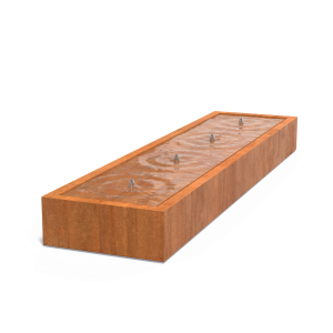 Adezz Cortenstalen Watertafel 400x100x40 cm