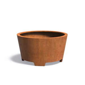 Adezz CONIC Cortenstalen Plantenbak Ø 150x80 cm met voet