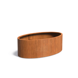 Adezz ELLIPSE Cortenstalen Plantenbak 200x120x60 cm