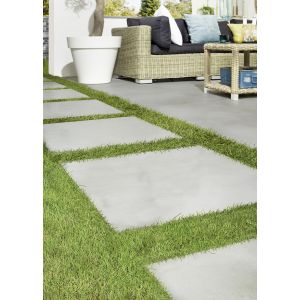 Ceramica Terrazza Grava Light Grey 60x60x2 cm