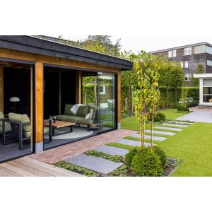 CeraQuattro® Bari 60x60x4 cm Antracite