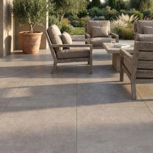 Keramische Tegel CeraQuattro® Bari 80x80x4 cm Taupe