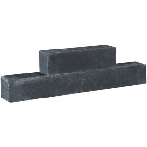 Classico Block 12,5x12,5x45 cm Zwart - Gardenlux