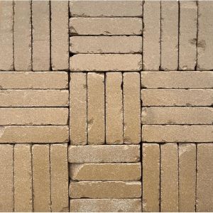 Waalformaat Clayville 20x4,8x6 cm Affogato