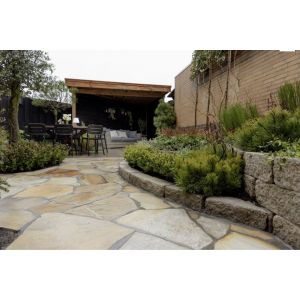 Cliff Walling Getrommeld 12x12x30 cm Greige
