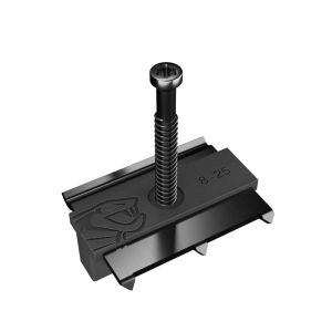 Cobra Hybrid Clip 8-25 L Montageset tbv Hybride schroef 4,8x43 mm (zak á 90 stuks + Bitje) voor schroefloze montage van Hardhouten Vlonder