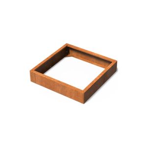 Cortenstaal Plantenbak Modulair 100x100x20 cm