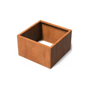 Cortenstaal Plantenbak Modulair 100x100x60 cm