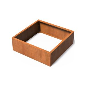 Cortenstaal Plantenbak Modulair 120x120x40 cm