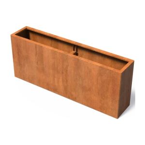 Cortenstaal Plantenbak Modulair 200x40x80 cm