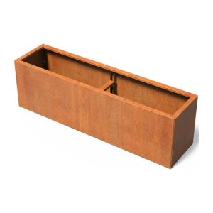 Cortenstaal Plantenbak Modulair 200x50x60 cm