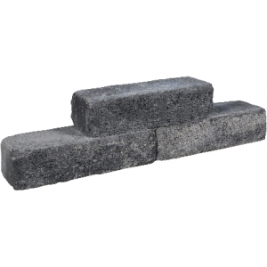 Cottage Walling 40x15x10 cm Grijs/Zwart - Gardenlux