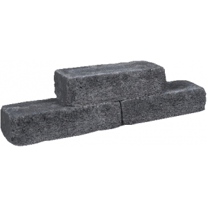 Cottage Walling 40x15x10 cm Zwart