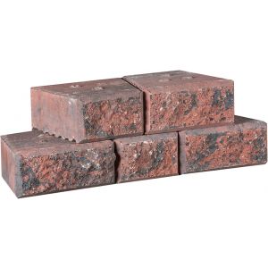 Crack En Stack Supreme 15/23x20x10 cm Rood/Zwart