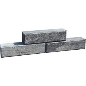 Decor Block 40x10x10 cm Grijs/zwart is een stapelblok van het merk Gardenlux.