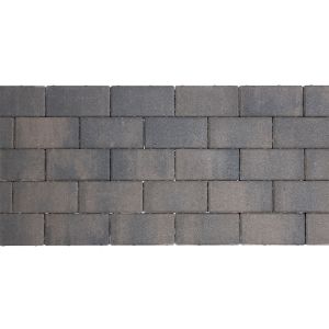 Design Brick 8 cm Glad Dark Sepia Mini Facet