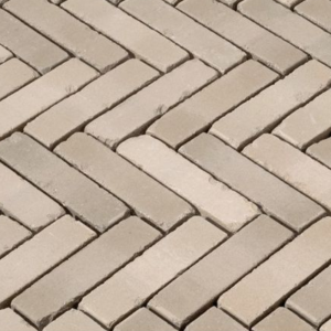 Dikformaat getrommeld 6 cm Gromo Antica (grijs genuanceerd)