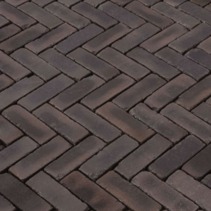 Dikformaat getrommeld 6 cm Iseo Antica (zwart-bruin)
