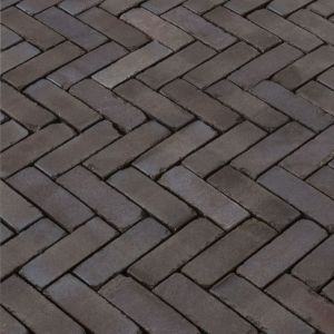 Dikformaat getrommeld 6 cm Lucca Antica (zwart zilverzand)