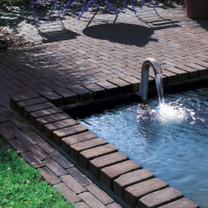 Dikformaat Classica getrommeld 8 cm Incana Wasserstrich