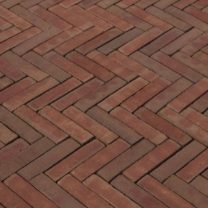 Dikformaat ongetrommeld 8,5 cm Morado (rood-paars genuanceerd)